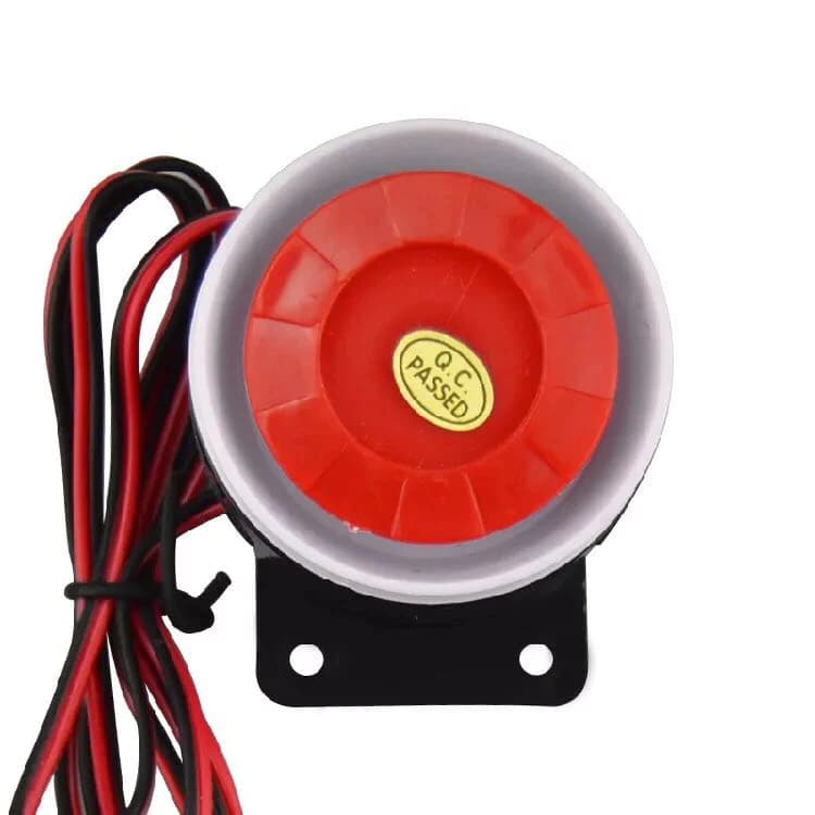 12V hooter or siren 120DB Wired Indoor Mini Wired Siren For Wireless Home Alarm Security System Mini Siren Sound For Home Security