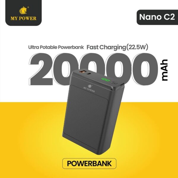 My Power Nano C2 20000mAh Powerbank Portable Powerbank Fast Charging