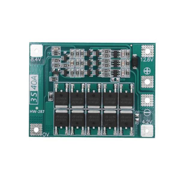 3S 40A BMS Li-ion Lithium Battery Charger Protection Board 18650
