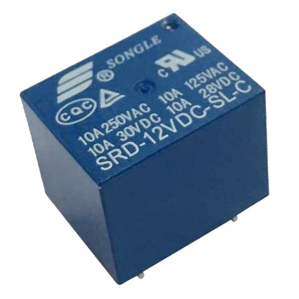 12V Relay 5pin Conversion type 10A 250VAC SRD-12VDC-SL-C