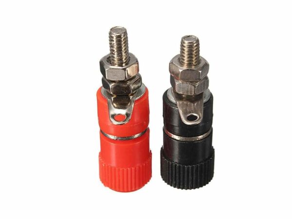 JS-910B 4mm Banana plug Jack socket Female Binding Post for Speaker Audio One Pair
