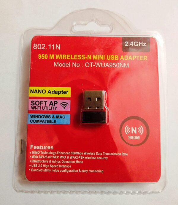 Mini USB Wifi wireless network card 150M wireless network card wifi receiver USB 802.11 b / g / n 150M WiFi adapter for laptop