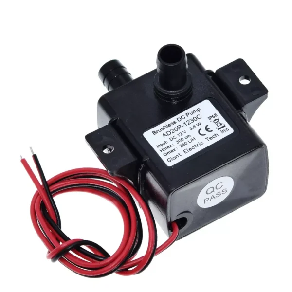Mini DC12V 3m 240L/H Brushless Motor Submersible Water Pump Home G08 Drop ship
